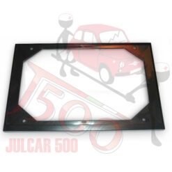 Cornice portatarga posteriore per targhe dal 1976 al 1985 Fiat 500-600-126-Panda