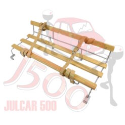 Portapacchi verniciato a polvere con bacchette in legno Fiat 600