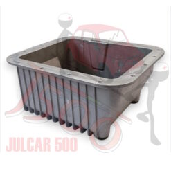Coppa olio in alluminio da 3,5 litri con condotto raffreddamento Fiat 500-126
