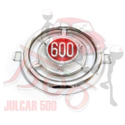 Fregio anteriore in plastica tondo Fiat 600