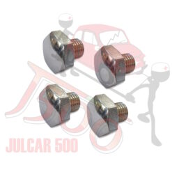 Kit 4 bulloni fissaggio coppe ruota Fiat 500-Bianchina