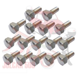Kit 16 bulloni conici fissaggio cerchio Fiat 500 R/126