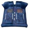 Moquette blu doppia protezioni piedi Fiat 500