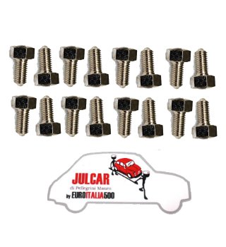 Kit 16 bulloni fissaggio cerchio ruota Fiat 500 N/D