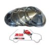 4 coppe ruota in acciaio Fiat 500 L