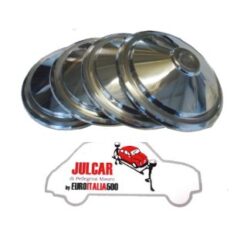 4 coppe ruota in acciaio Fiat 500 L