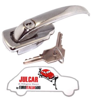 Maniglia sinistra esterna in alluminio Fiat 500 N/D/Giard