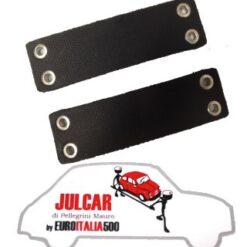 Coppia cinghie fermo porta alta qualità Fiat 500 N/D/Giard