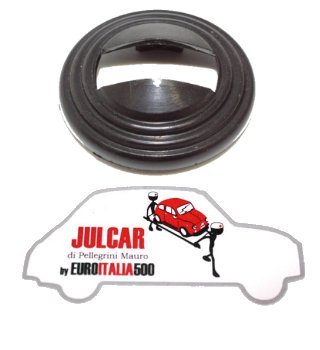 Rosone nero maniglia apriporta Fiat 500