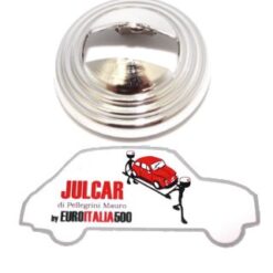 Rosone cromato maniglia apriporta Fiat 500
