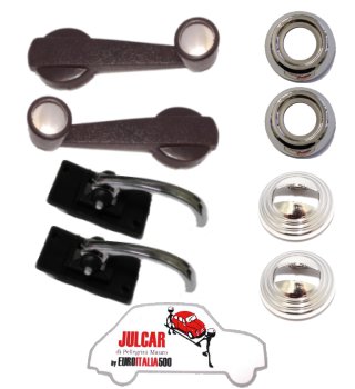 Kit maniglie interne cromate Fiat 500 L