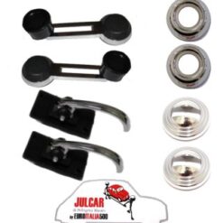 Kit maniglie interne cromate alta qualità Fiat 500 L