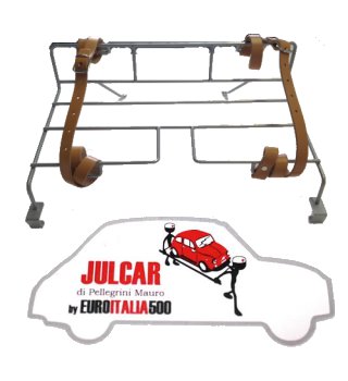 Portapacchi verniciato a polvere Fiat 500