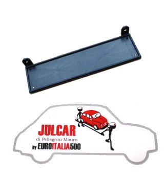 Porta targa anteriore in plastica Fiat 500