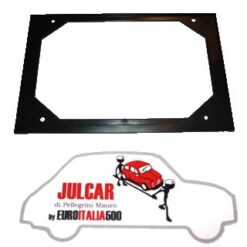 Cornice portatarga posteriore per targhe dal 1976 al 1985 Fiat 500/600