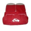 Kit fodere rosse con lunetta avorio Fiat 500 F