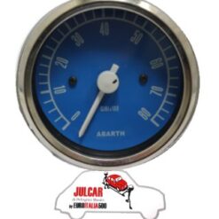 Strumento contagiri blu Abarth Ø 80 mm Fiat 500