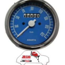 Strumento contachilometri blu Abarth Ø 80 mm Fiat 500