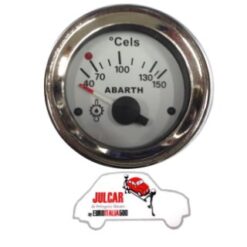 Strumento temperatura olio bianco Abarth Ø 52 mm Fiat 500