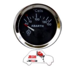 Strumento temperatura olio nero Abarth Ø 52 mm Fiat 500
