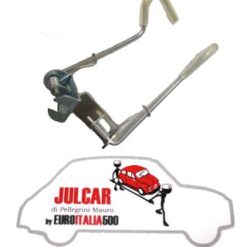 Coppia ganci apertura cofano motore Fiat 500