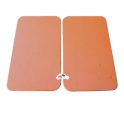 Coppia pannelli porta anteriori Fiat 500 F ocra Alta Qualità