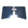 Coppia pannelli posteriori Fiat 500 F blu Avio