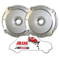 Coppia tamburi freno anteriori Fiat 500 N / D / F / L / R