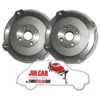 Coppia tamburi freno posteriori Fiat 500 N / D / F / L / R