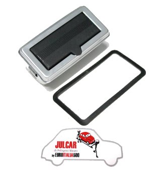 Posacenere con bordo in alluminio Fiat 500 D / F / R / Giard