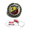 Fregio stemma decorativo alloro Abarth Ø 5,7 cm Fiat 500