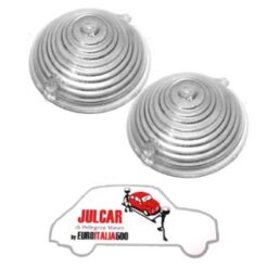 Coppia plastiche fanalini anteriori Fiat 500 N/D - 600
