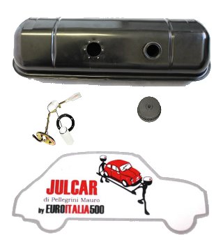 Kit serbatoio benzina completo con tappo e galleggiante Fiat 500 F/R