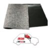 Foglio catramato insonorizzante con feltro per pianali 100x50 cm Fiat 500