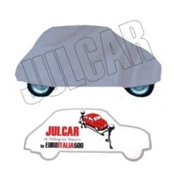 Telo copriauto da esterno grigio Fiat 500