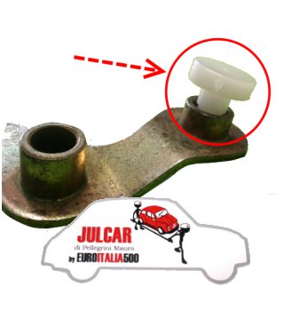 Boccola rinvio leva tirante fermo cavo acceleratore Fiat 500