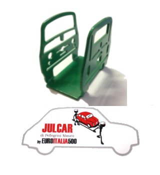 Fermacarte verde Fiat 500