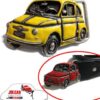 Fibbia cintura gialla Fiat 500