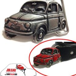 Fibbia cintura satinata Fiat 500