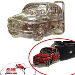 Fibbia cintura lucida Fiat 500