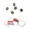 Kit 5 mollette guarnizione porta Fiat 500 N/D/Giard