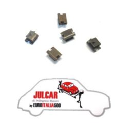 Kit 5 mollette guarnizione porta Fiat 500 N/D/Giard