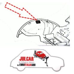 Protezione cric Fiat 500