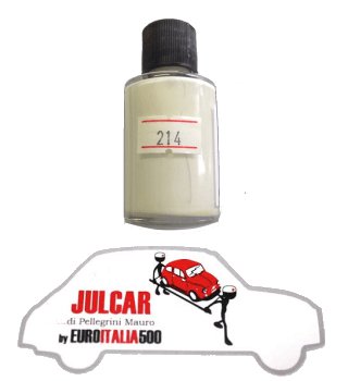 Vernice ritocco carrozzeria cod. 214 " Avorio Chiaro " da 30 ml Fiat 500