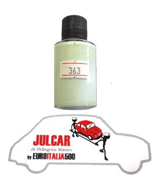 Vernice ritocco carrozzeria cod. 363 " Verde Chiaro " da 30 ml Fiat 500