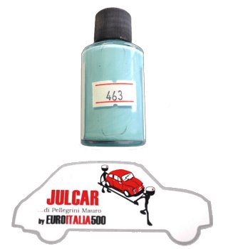 Vernice ritocco carrozzeria cod. 463 " Turchese Farfalla" da 30 ml Fiat 500
