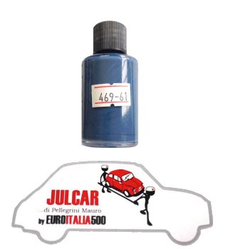 Vernice ritocco carrozzeria cod. 469 " Blu Medio " da 30 ml Fiat 500