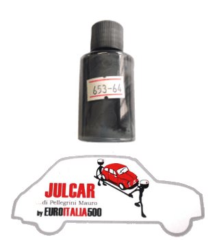 Vernice ritocco carrozzeria cod. 653 " Grigio Medio " da 30 ml Fiat 500