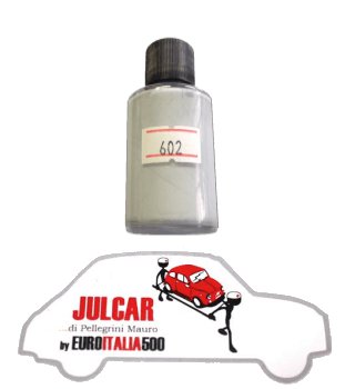 Vernice ritocco carrozzeria cod. 602 " Grigio Perla " da 30 ml Fiat 500