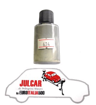 Vernice ritocco carrozzeria cod. 624 " Grigio Medio " da 30 ml Fiat 500